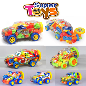 super toys building blocks cars