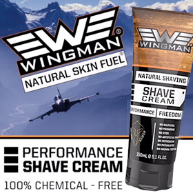 WINGMAN® Skin Fuel Natural Shave Cream