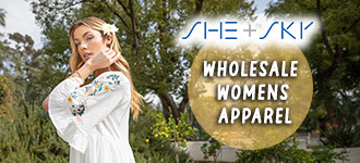She & Sky Wholesale Apparel / Clothing Products